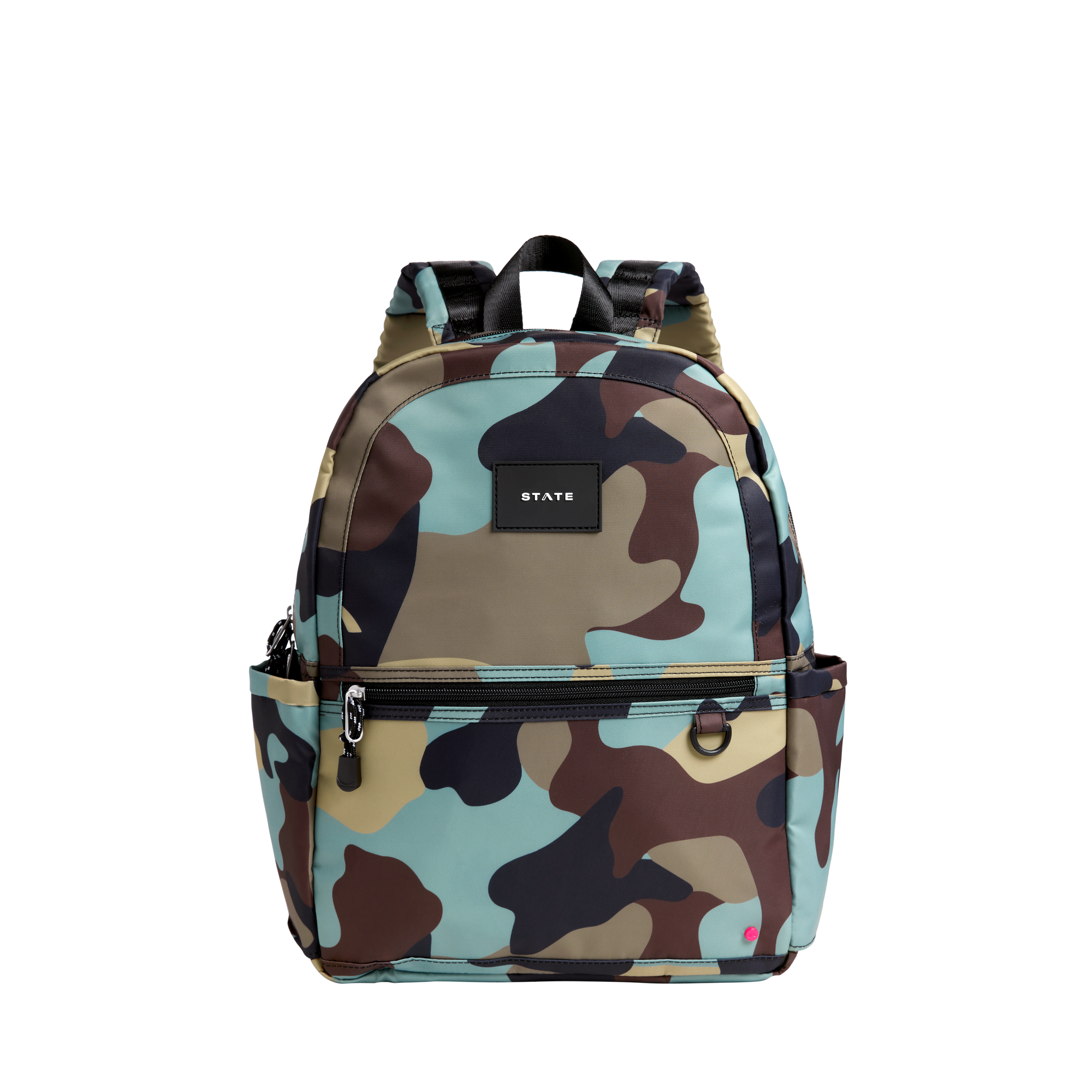 STATE Bags Kane Kids Backpack Nylon Camo Front View Click to Zoom