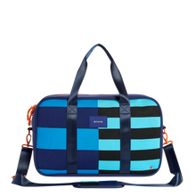 STATE Bags Rockaway Duffle Tech Knit Stripes Front View Click to Zoom