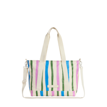 STATE Bags Graham Tote Stripe Front View with Strap Click to Zoom