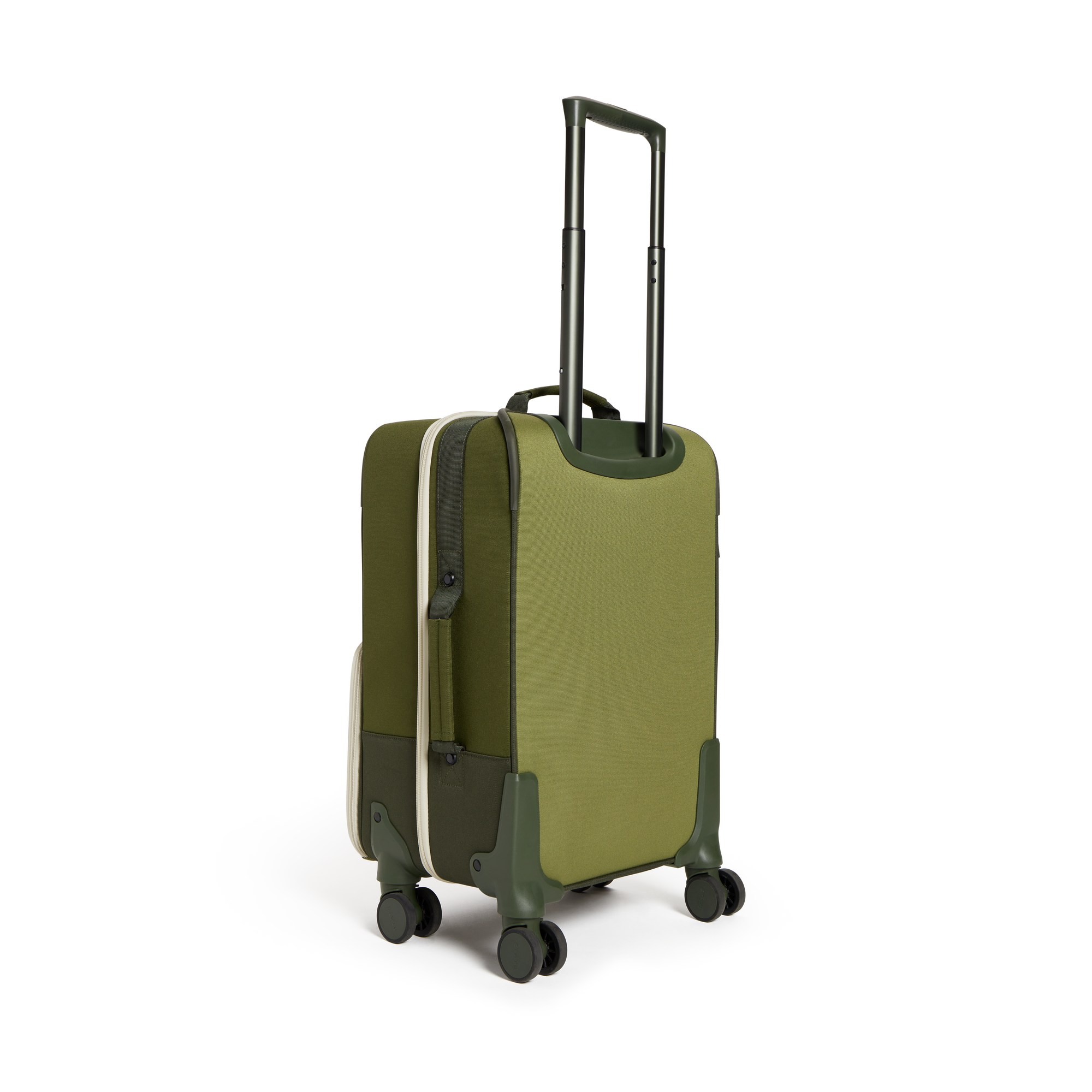 STATE Bags Logan Carry-On Suitcase Tonal Olive Back View Click to Zoom