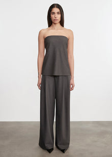 Strapless Tunic | Charcoal