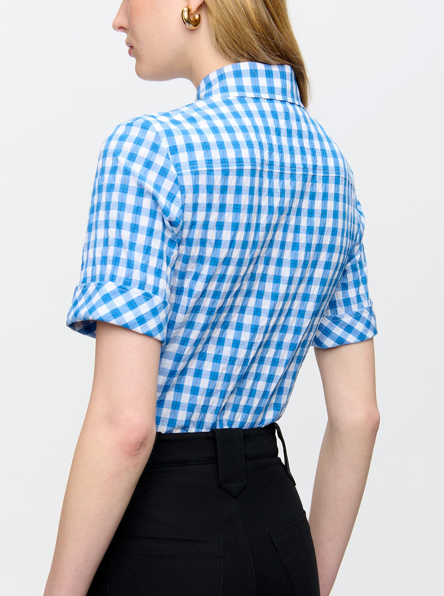 Sunny Fitted Shirt | Blue