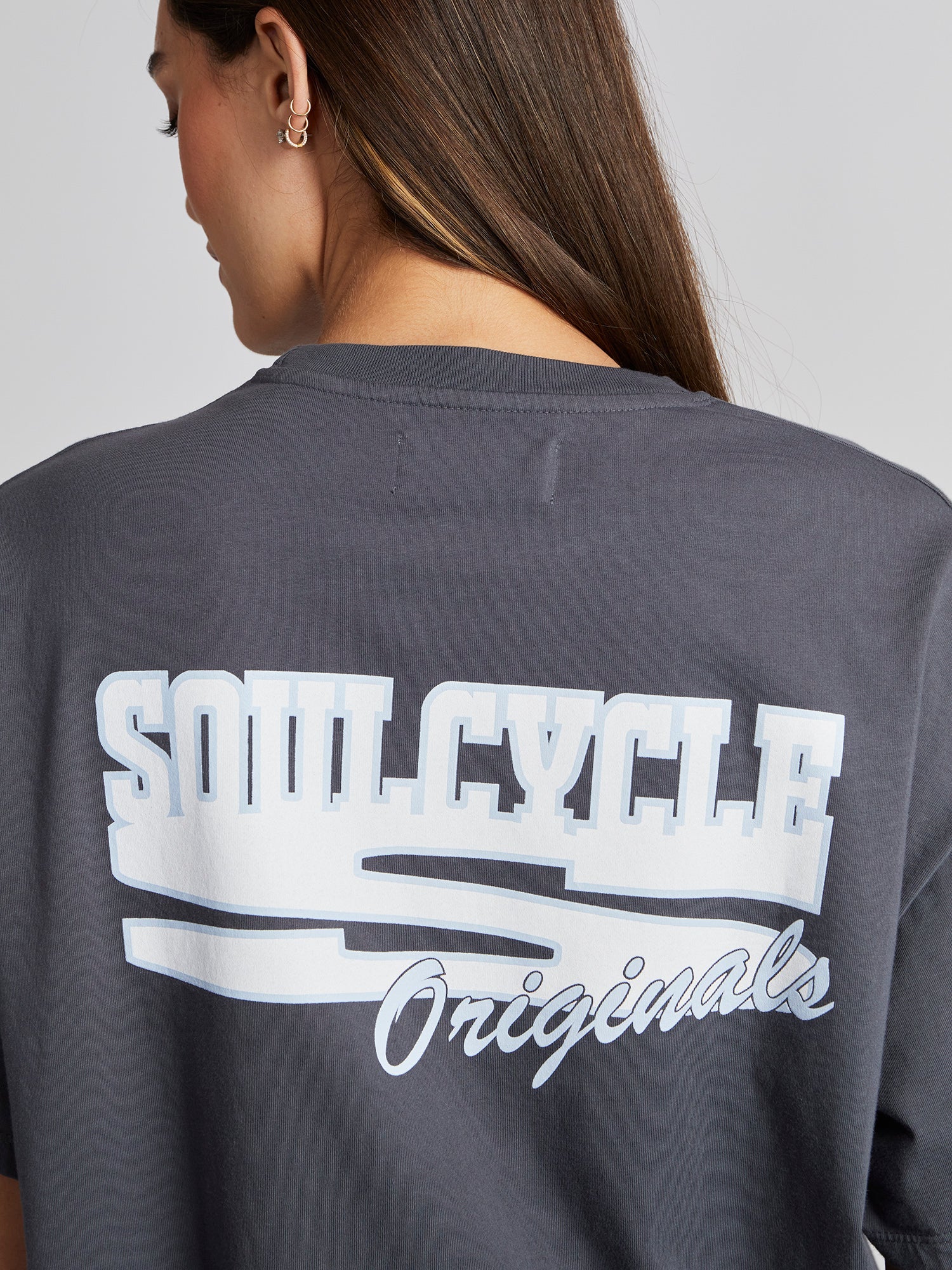 Soul by SoulCycle | Ruby Tee | Grey