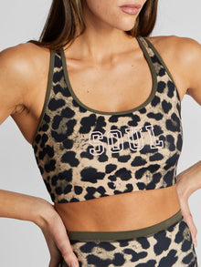 P.E Nation | Stellar Sports Bra | Leopard