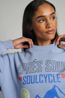 Soul by SoulCycle | Apres Soul Jordan Crew | Ice Blue
