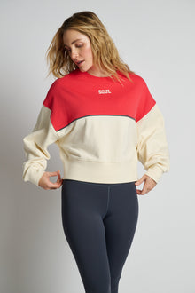 P.E Nation | Shift Sweat | White Multi