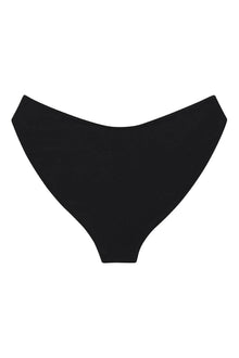 Added Coverage Lulu Zig Zag Stitch Bikini Bottom | Sable