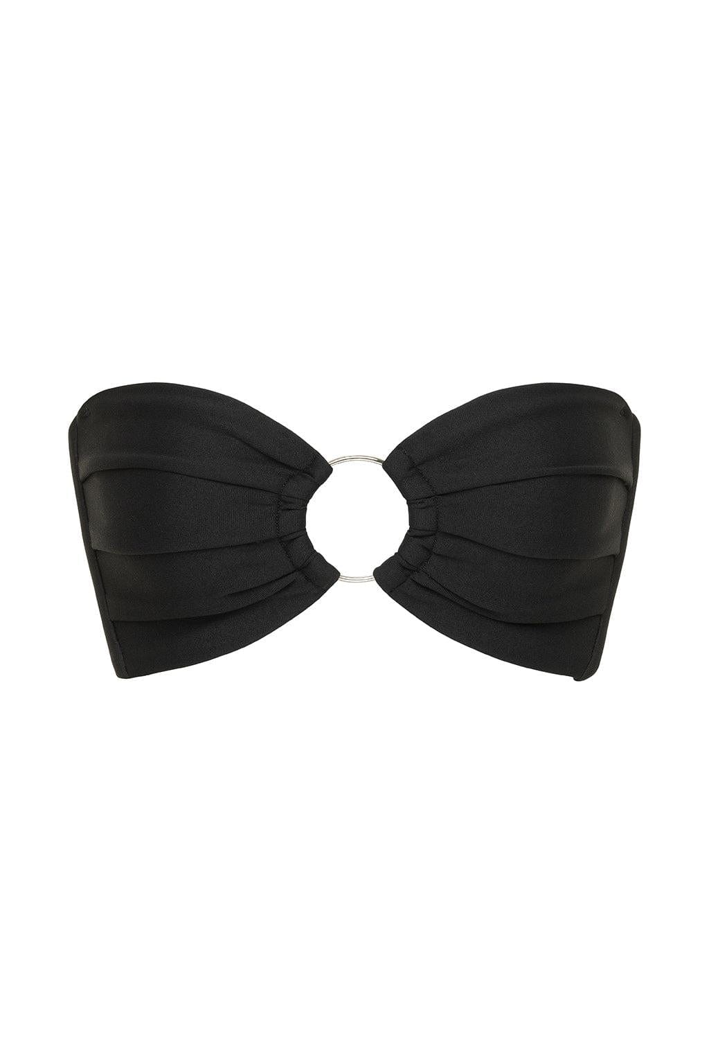 Tori Ties Bandeau Bikini Top | Sable