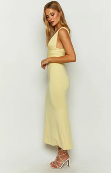 Samira Maxi Dress | Yellow