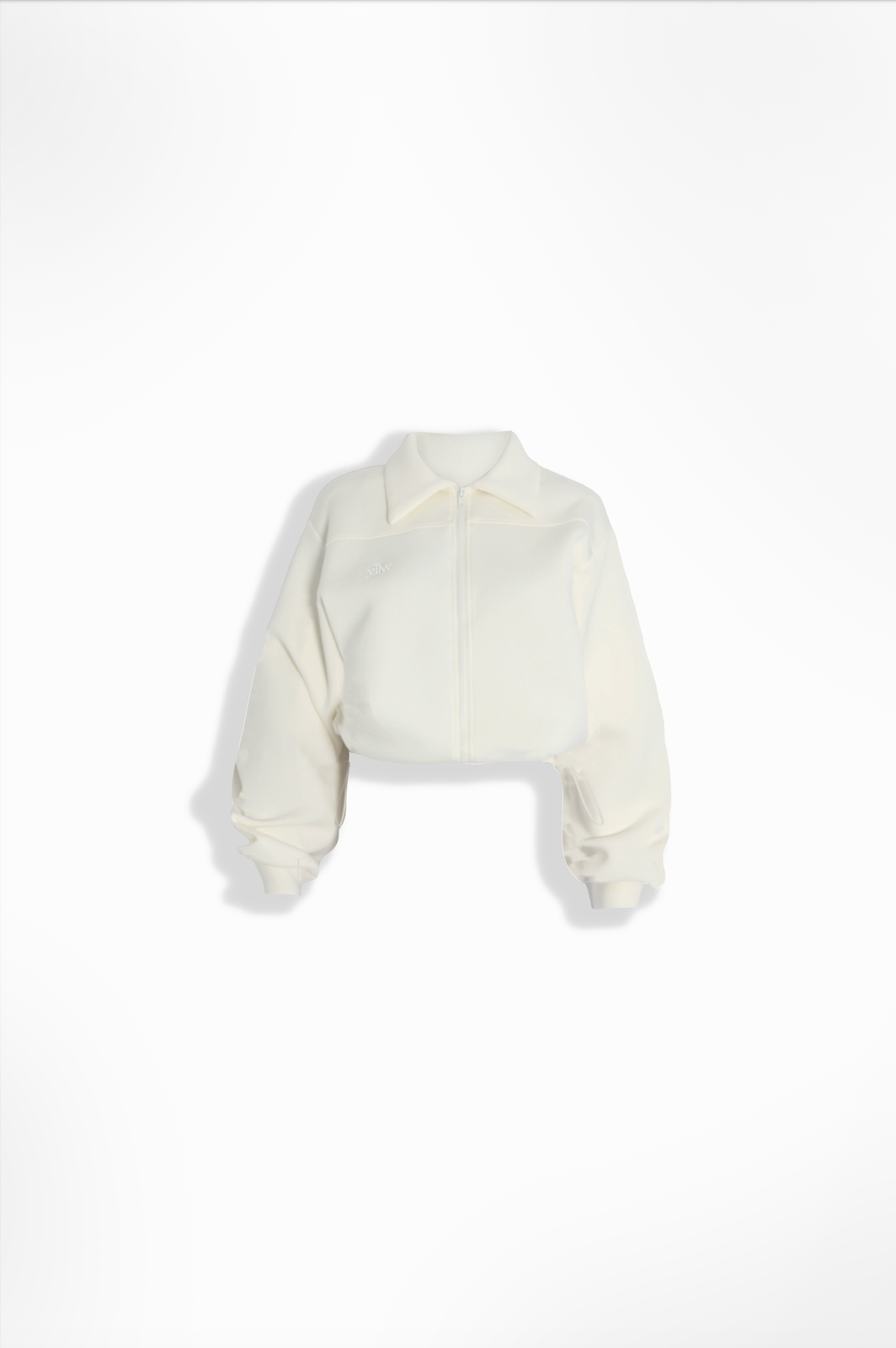 Kasey Knit Neoprene Jacket | Offwhite