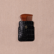 Brown Mini Comb | Natural Sandalwood