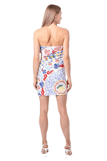 Senorita Hand - Beaded Embellished Mini Dress - Self - Adore