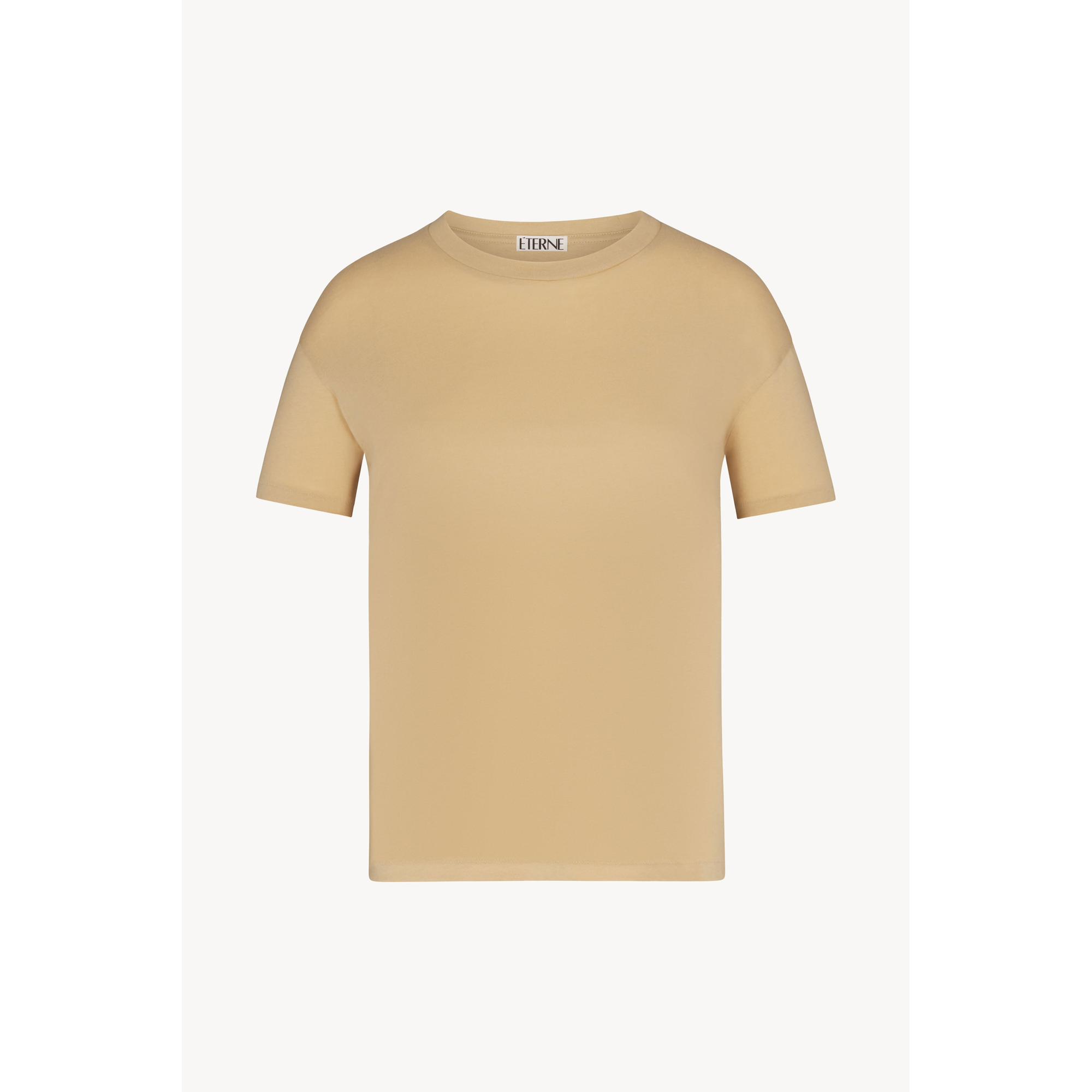 Short Sleeve Boyfriend T-Shirt | Sand