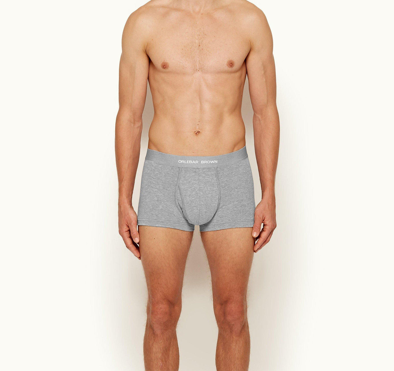 Short Trunk Short Trunks | Pale Grey Melange