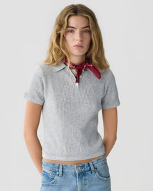 Shrunken Polo | Stone