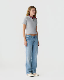 Shrunken Polo | Stone