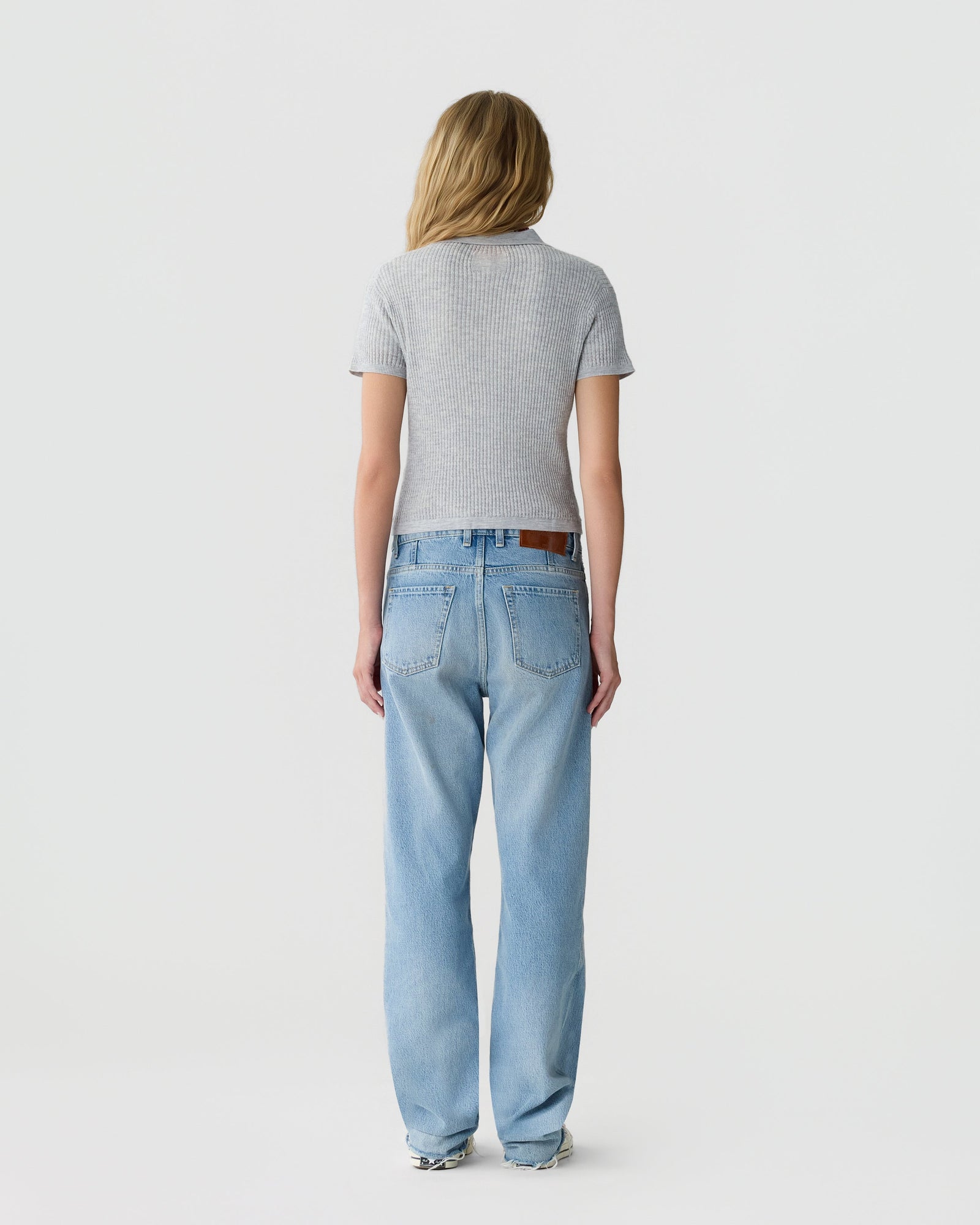 Shrunken Polo | Stone