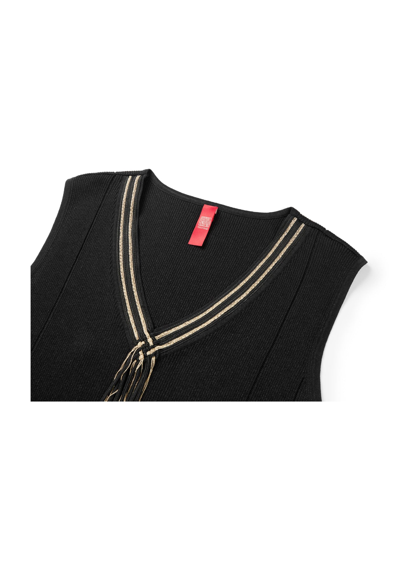 Sleeveless Knit Top | Black
