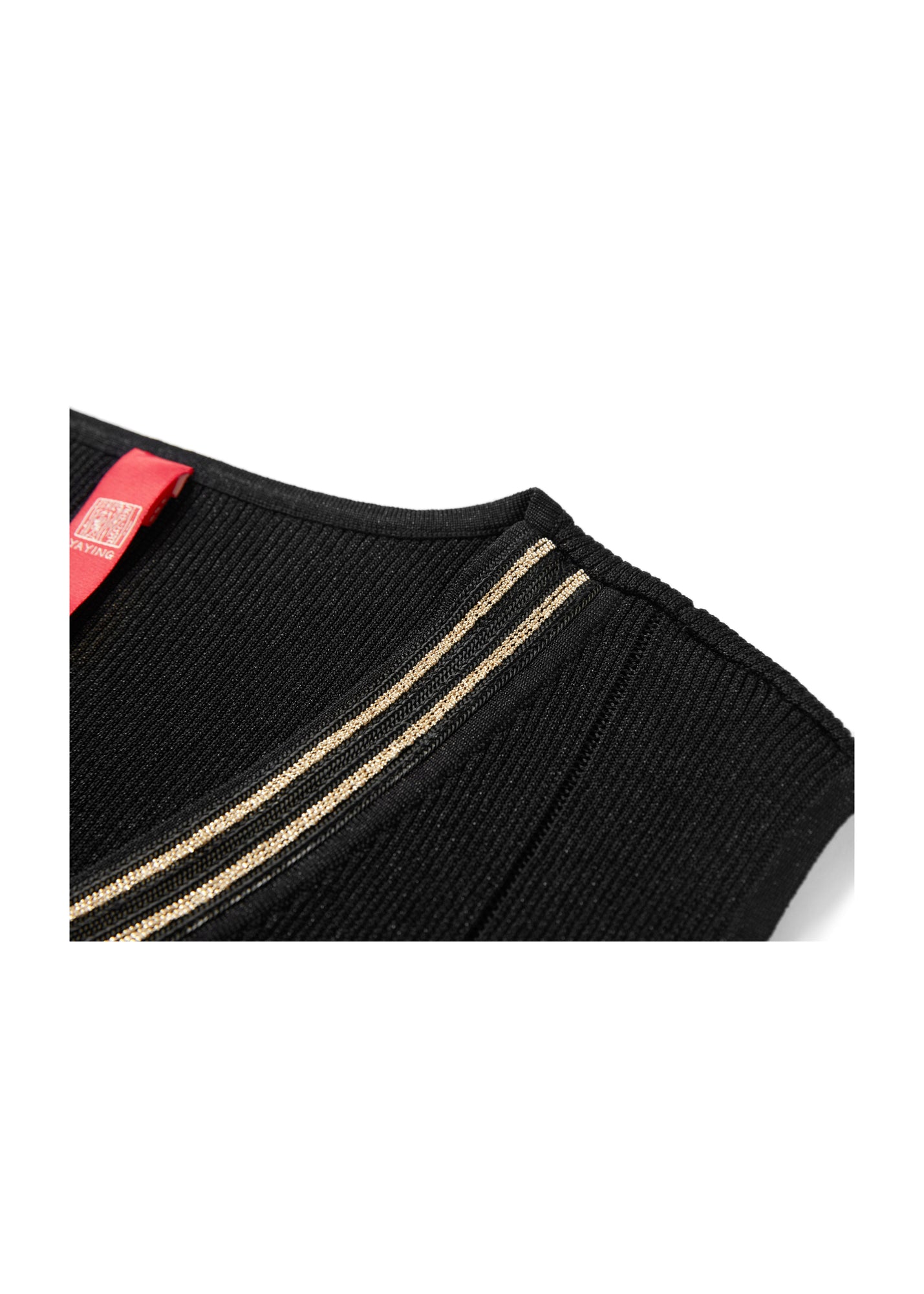 Sleeveless Knit Top | Black