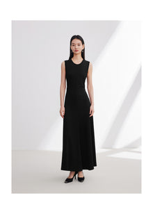 Sleeveless Maxi Dress | Black