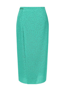 Slim Fit Skirt | Green
