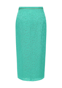 Slim Fit Skirt | Green