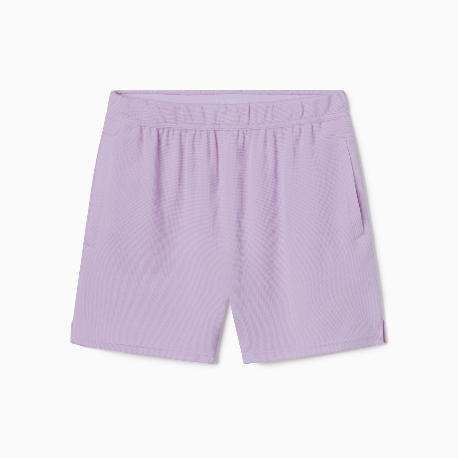 Waffle-Knit Lounge Shorts | Lavender