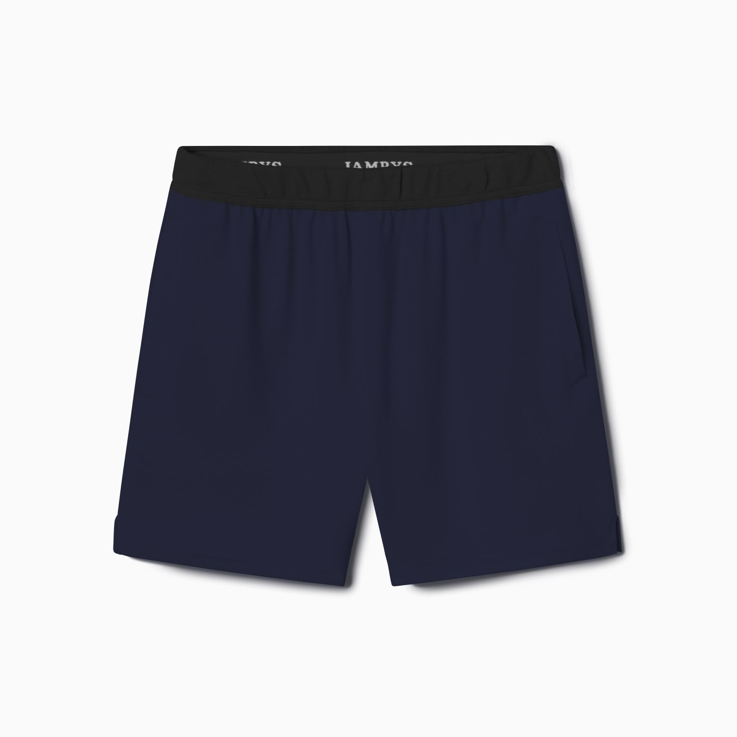 Waffle-Knit Lounge Shorts | Navy/Black