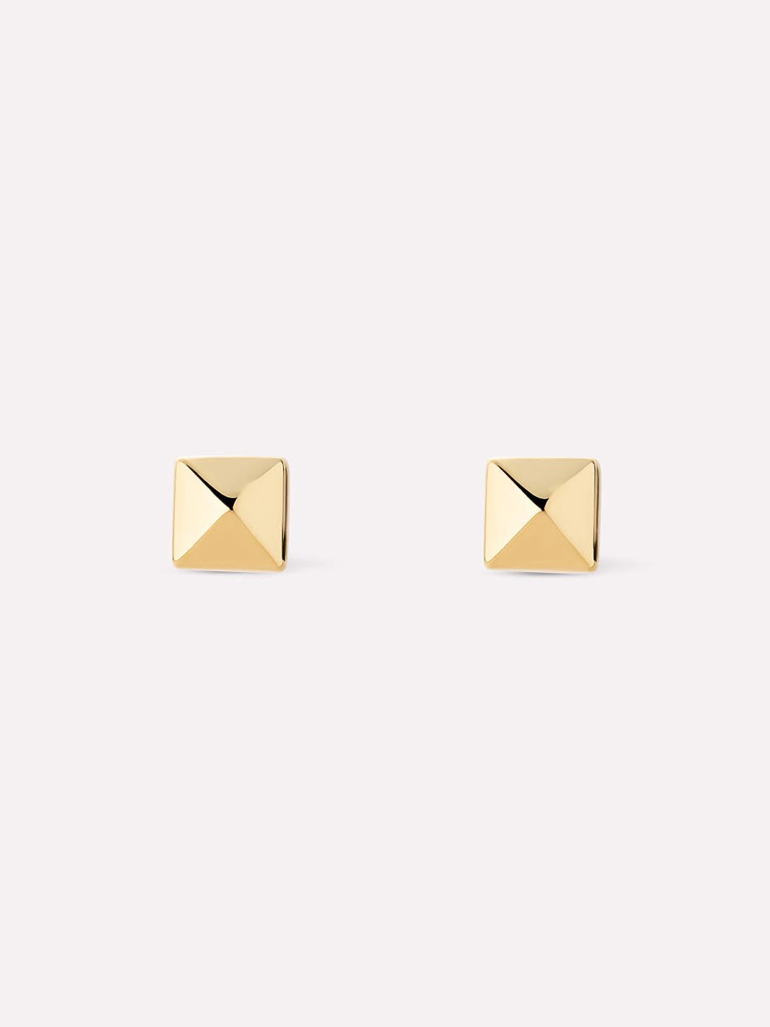 Pyramid Studs | 10K Solid Gold