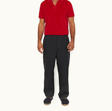 Sonoran Linen Relaxed Fit Cotton-Linen Trousers | Shadow
