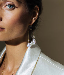 Geneva Pearl Statement Earrings | Pearl