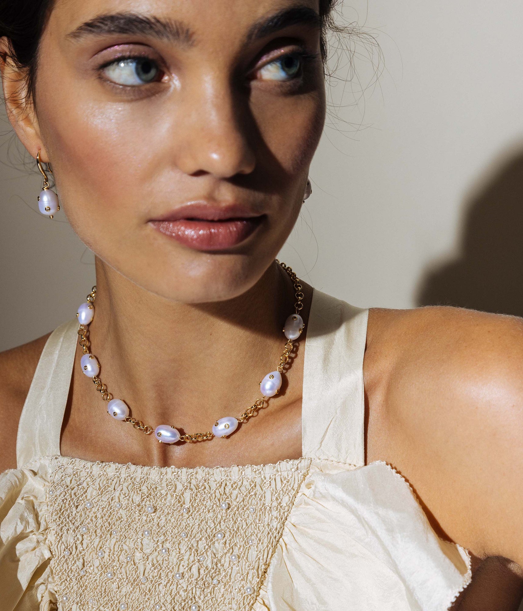 June Necklace | Pearl