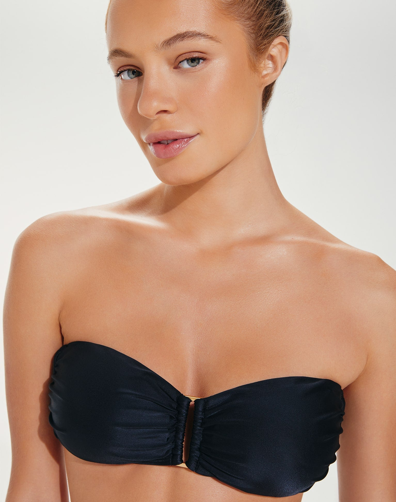 Square Bandeau Top | Black