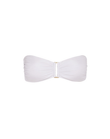 Square Bandeau Top | White