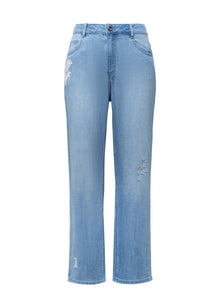Straight Leg Jeans | Blue
