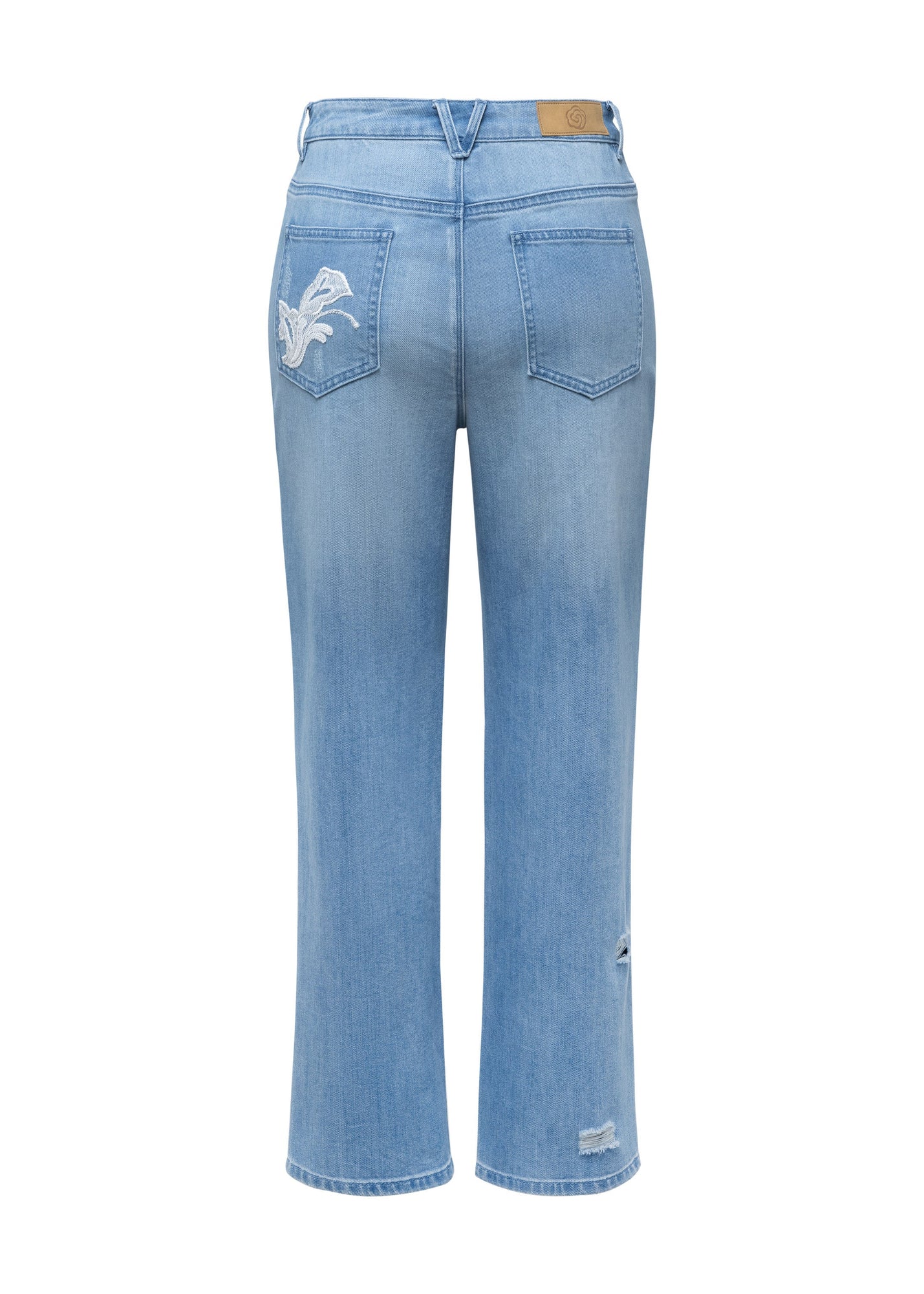 Straight Leg Jeans | Blue