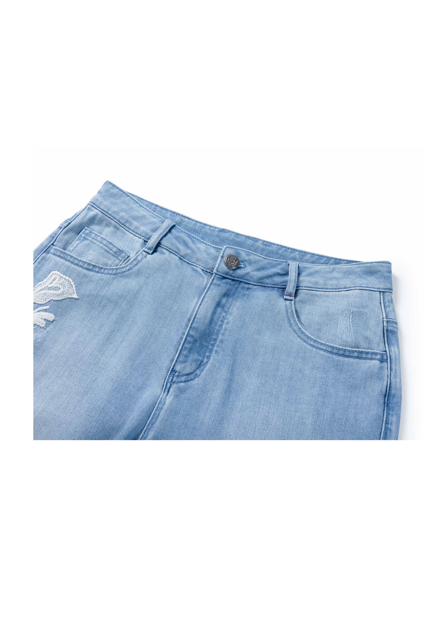 Straight Leg Jeans | Blue