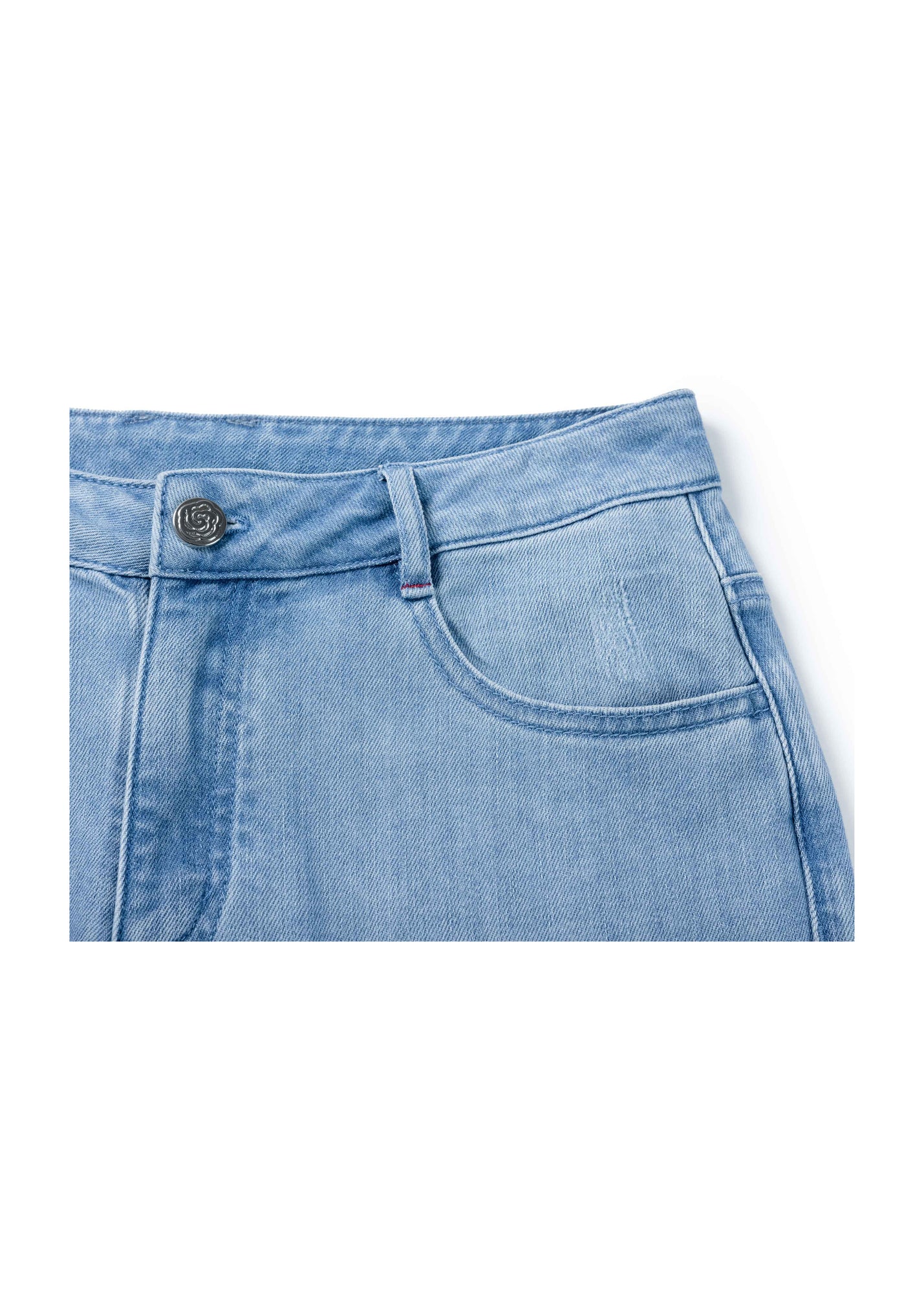 Straight Leg Jeans | Blue