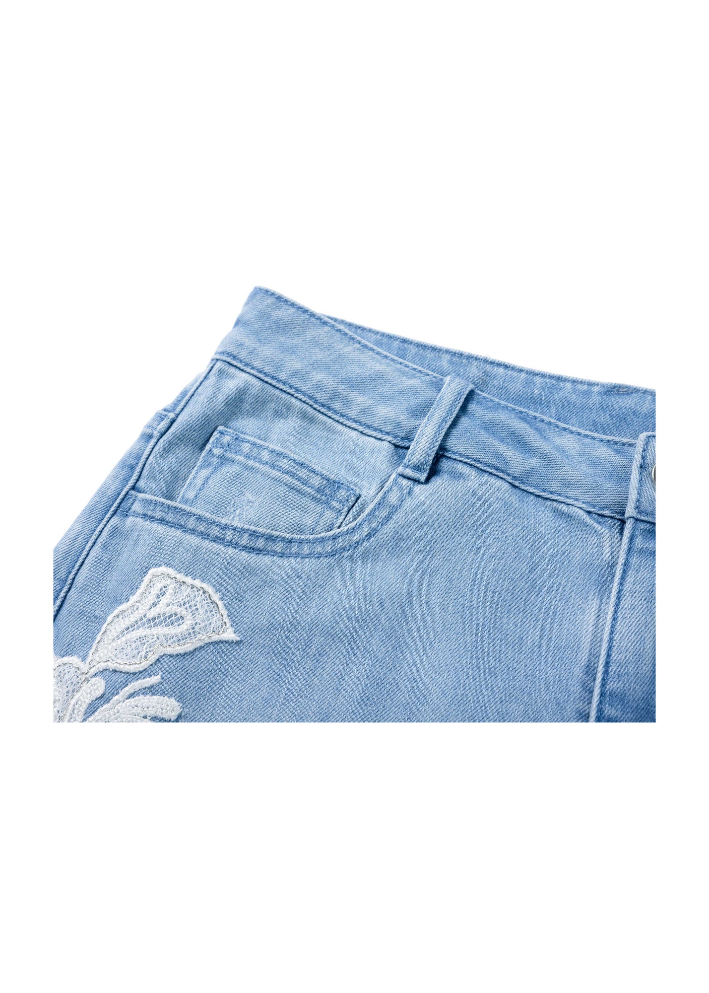 Straight Leg Jeans | Blue
