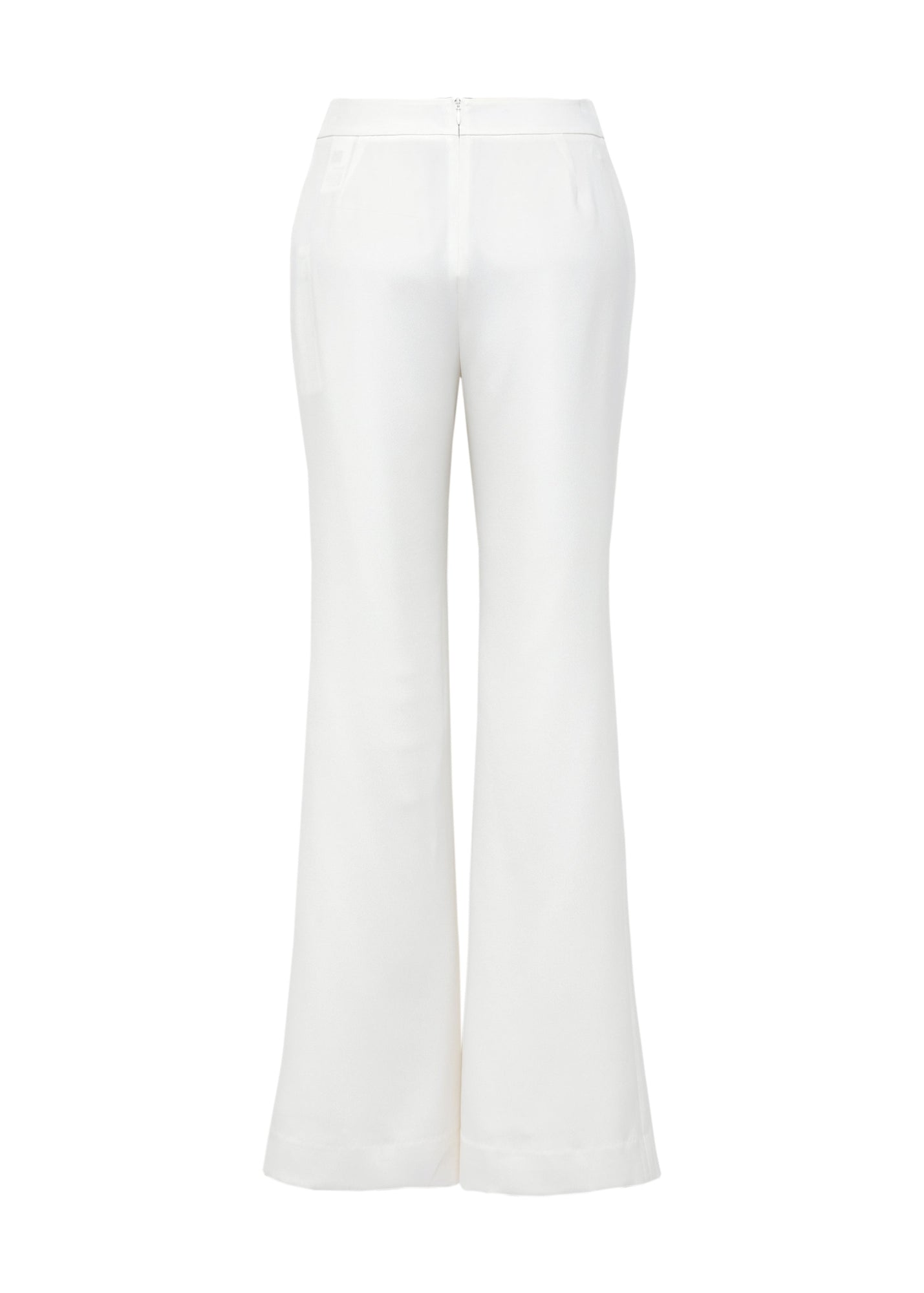 Straight Pants | White