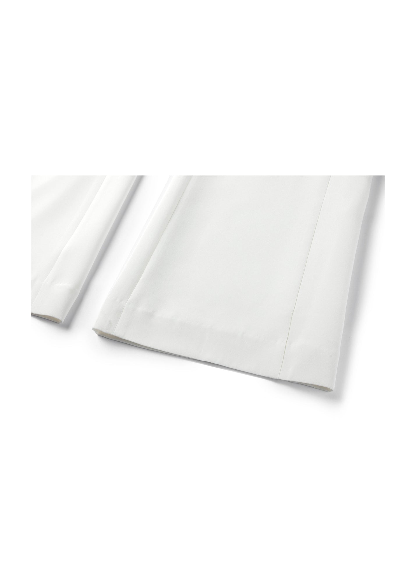 Straight Pants | White