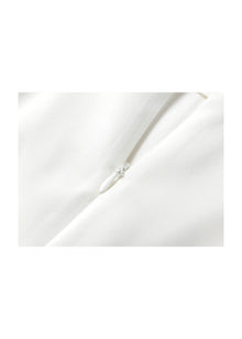 Straight Pants | White