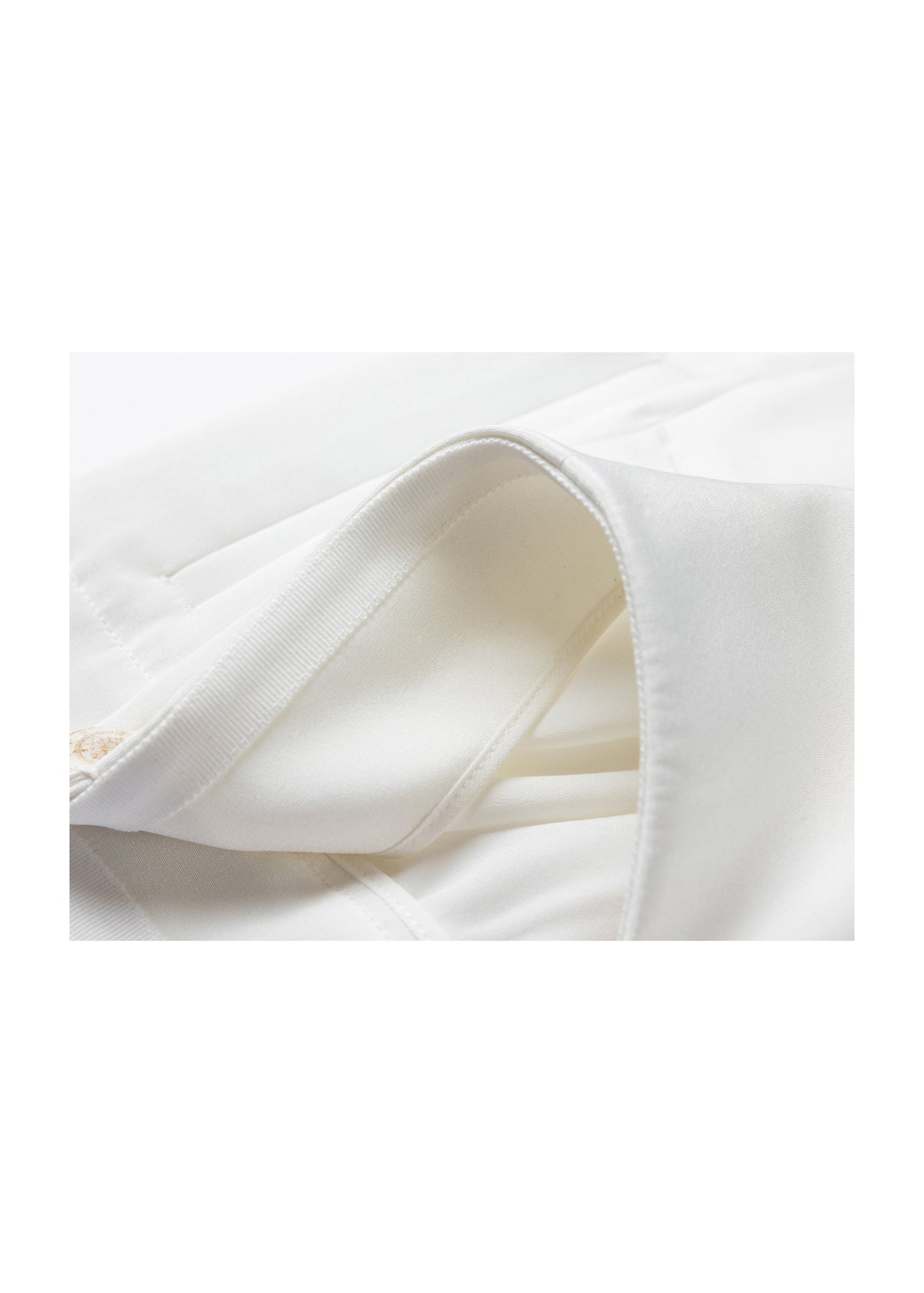 Straight Pants | White