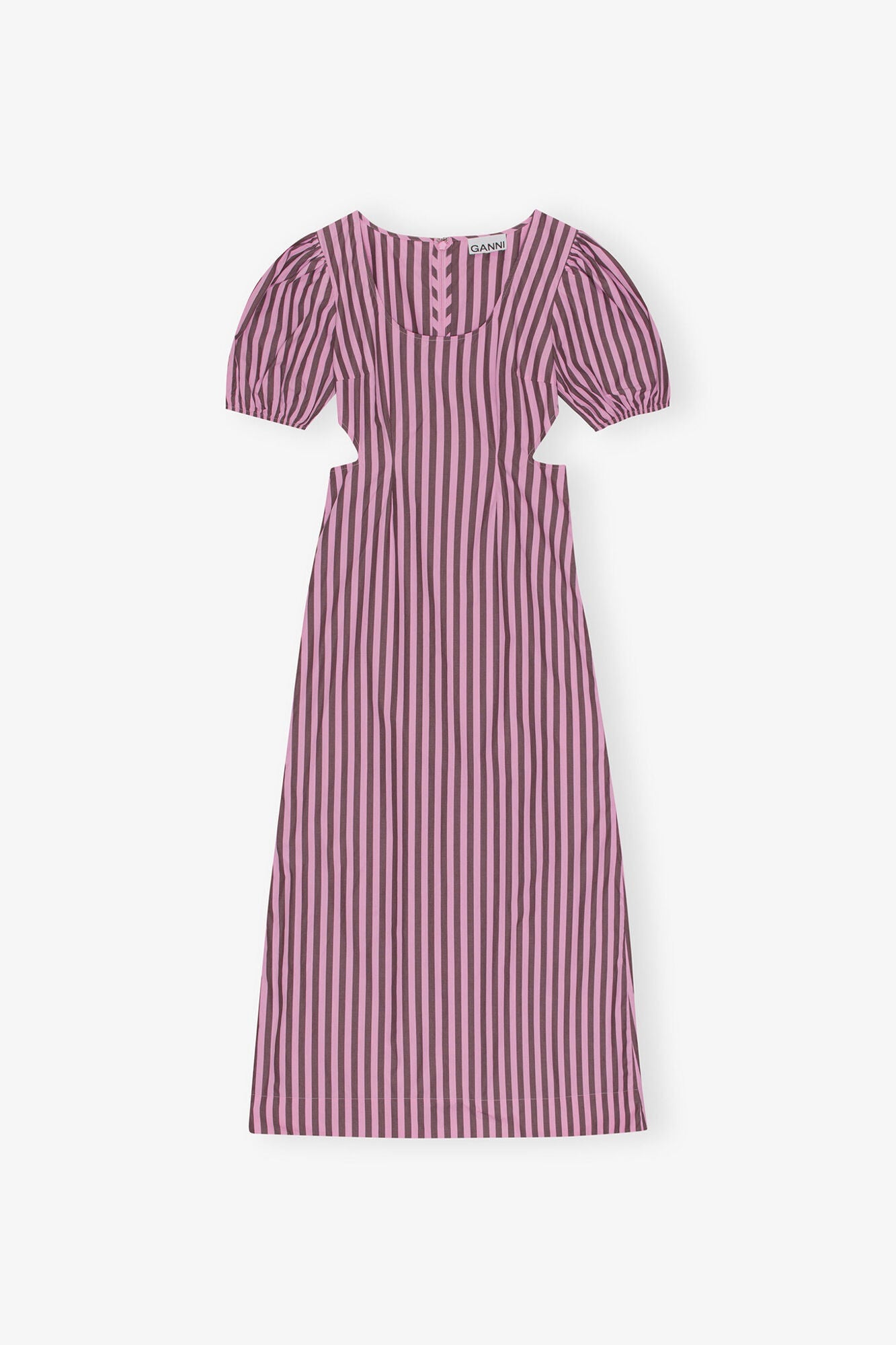 Striped Cotton Cutout Dress | Bonbon