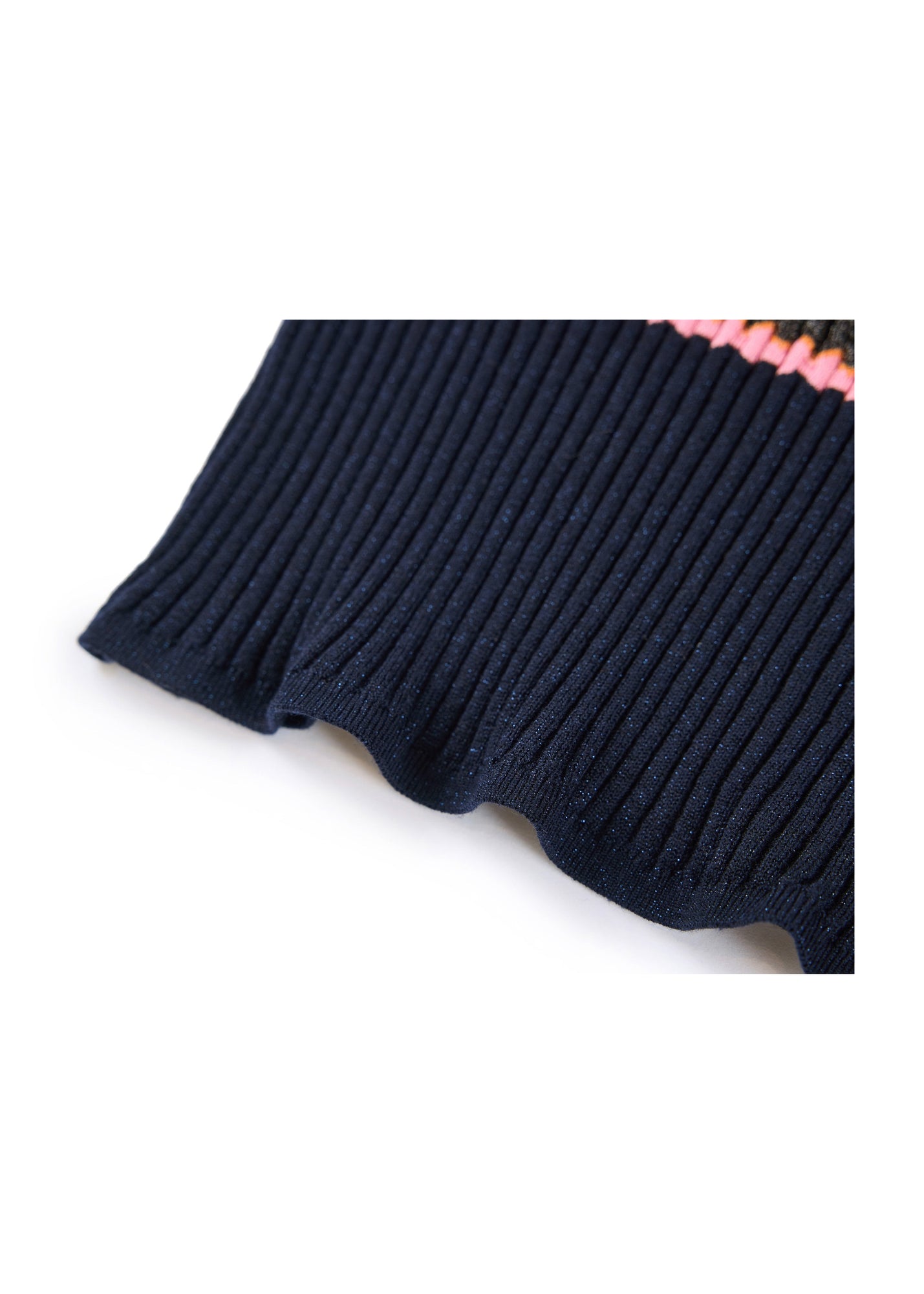 Striped Knit Top | Pink