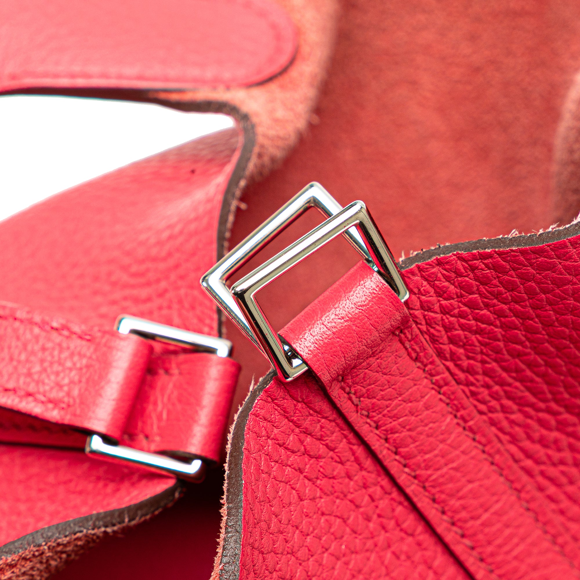 Hermes | Pre-Owned Clemence Picotin Lock 18 | Pink/Hot Pink