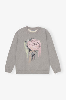 Heavy Fleece Drop Shoulder Sweatshirt | Paloma Melange