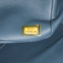 Chanel | Pre-Owned Jumbo Classic Lambskin Double Flap - II | Blue/Dark Blue