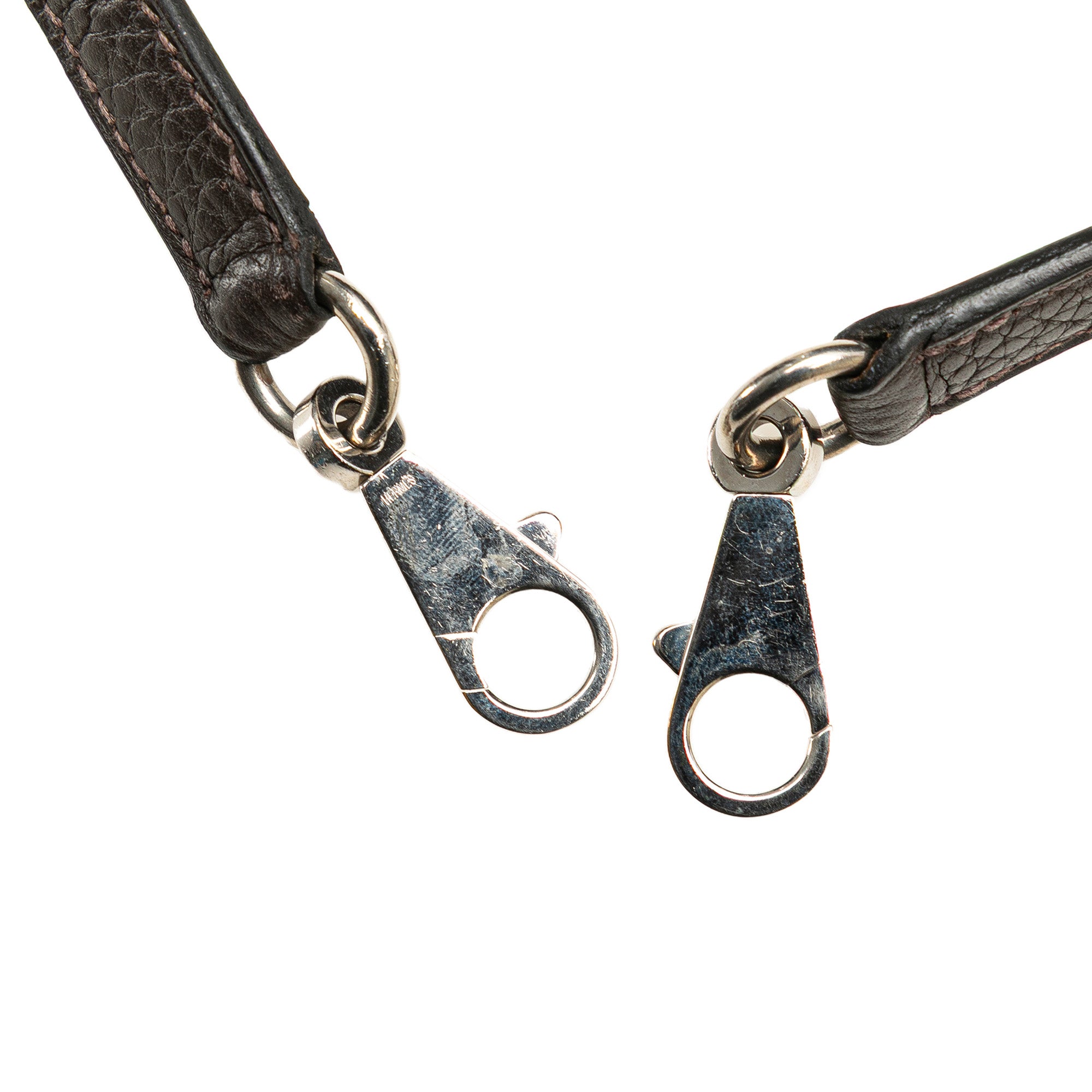 Hermes | Pre-Owned Clemence Bolide 35 | Brown/Dark Brown