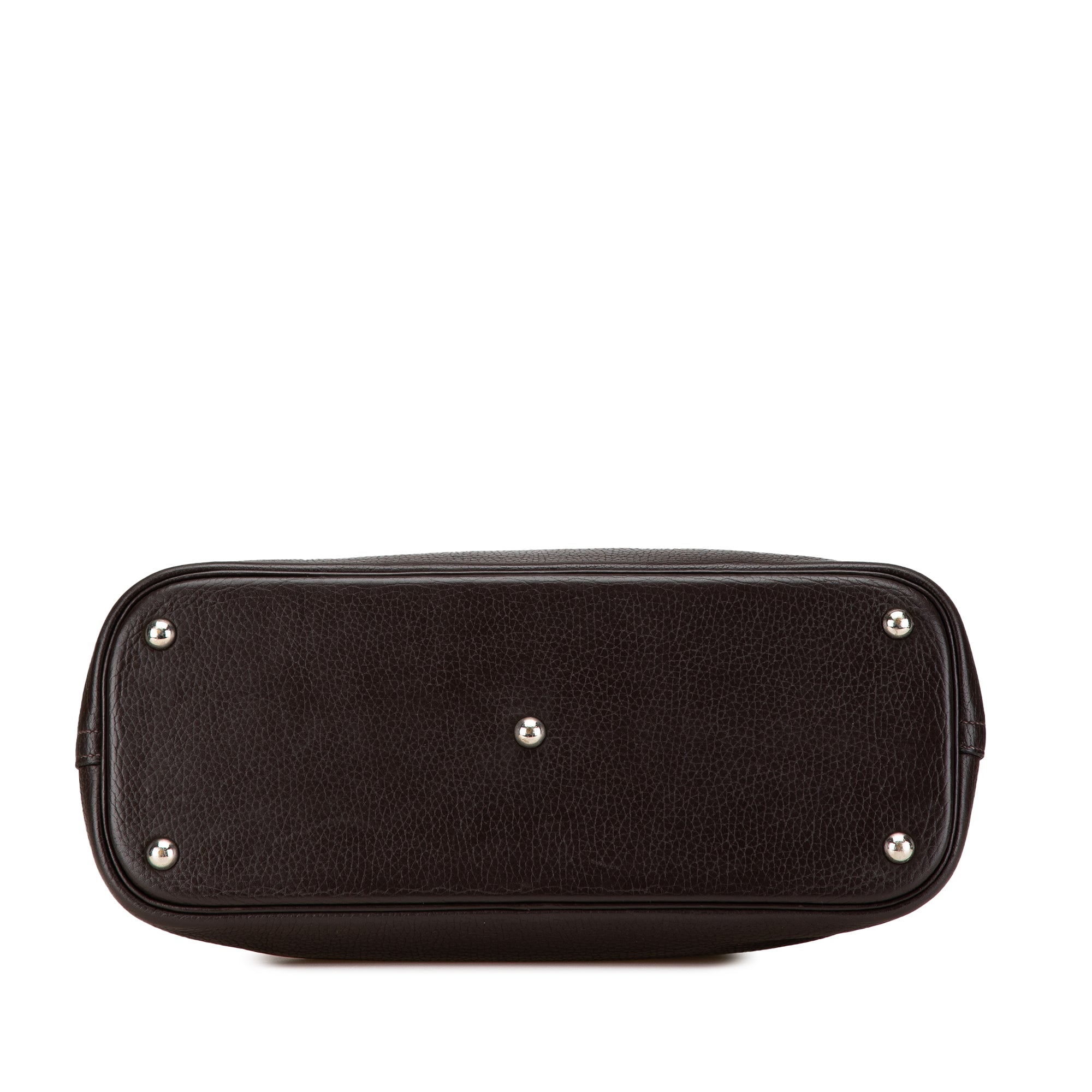 Hermes | Pre-Owned Clemence Bolide 35 | Brown/Dark Brown